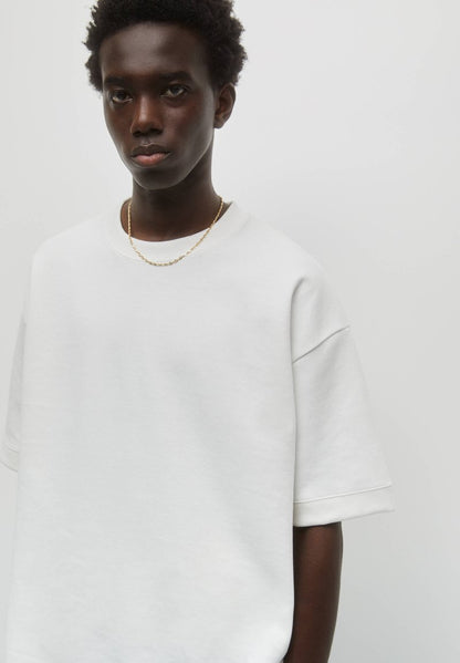 PULL & BEAR PLUSH - T-Shirt Basic - White