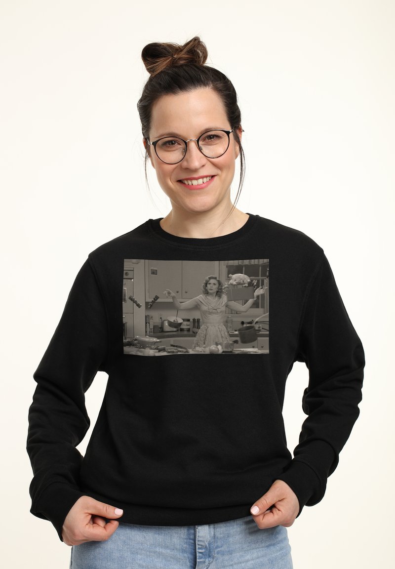 Henry Tiger WANDAVISION CHIEFS KITCHEN - Sweatshirt - Black