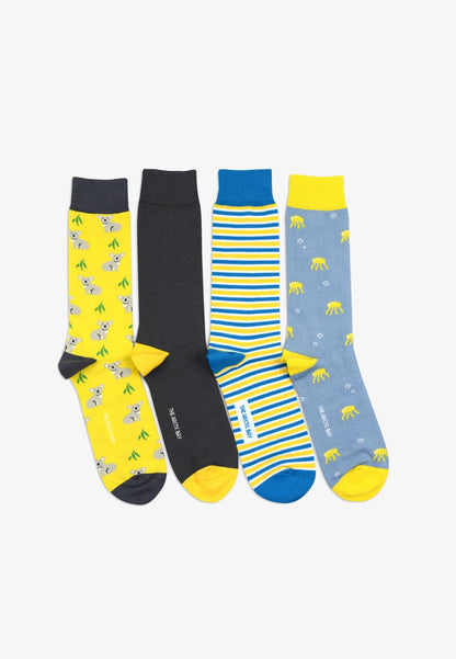  GIFT BOX MANBARRA EDITION 4 PACK UNISEX - Socken - Multi-coloured