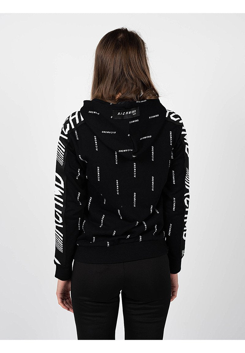 John Richmond SPORT - Kapuzenpullover - Schwarz