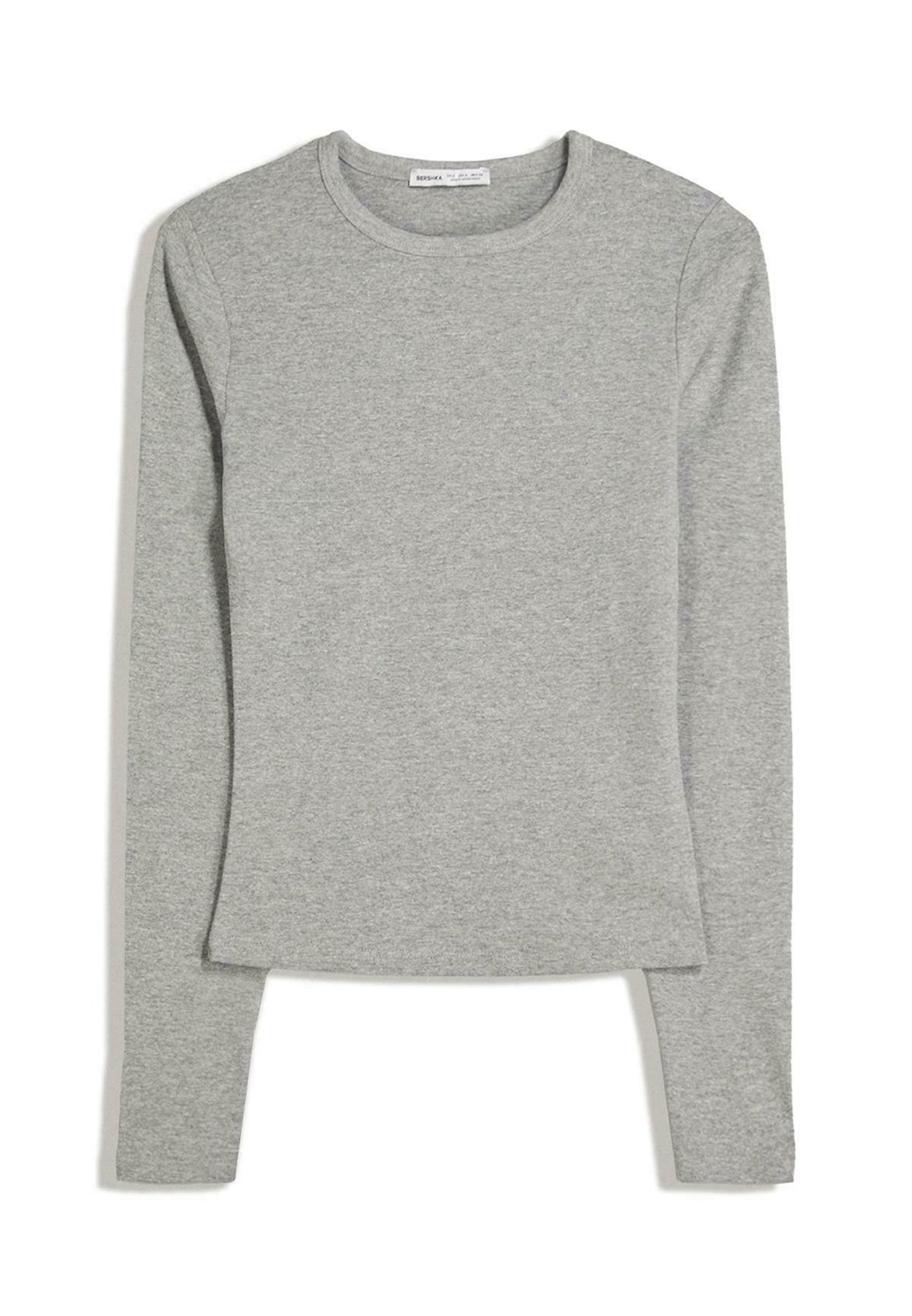 BERSHKA Long Sleeved Top - Royal Blue