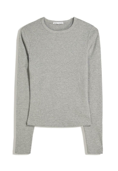 BERSHKA Long Sleeved Top - Royal Blue