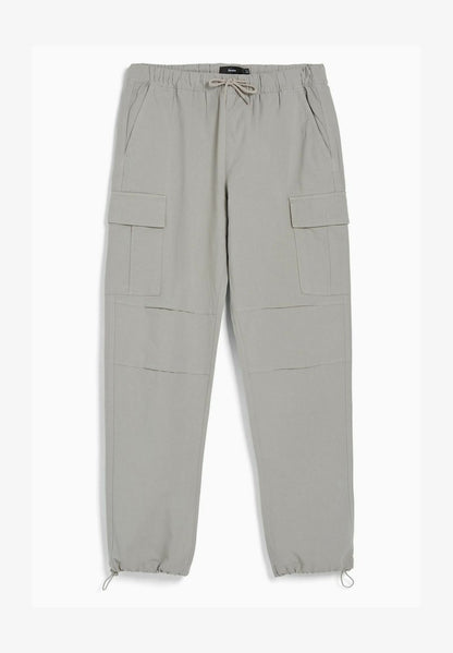 BERSHKA STOPPERS - Cargohose - Grey