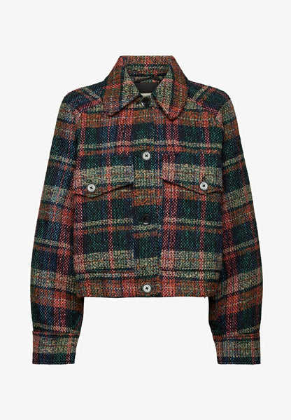 Edc By Esprit Leichte Jacke - Brown