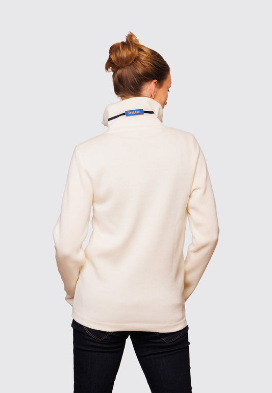  HERGESTELLT IN DEUTS - Strickpullover - Wollweiß