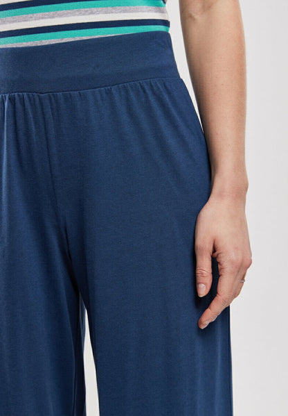 Armor-Lux LARGE HOMEWEAR - Stoffhose - Midnight Blu