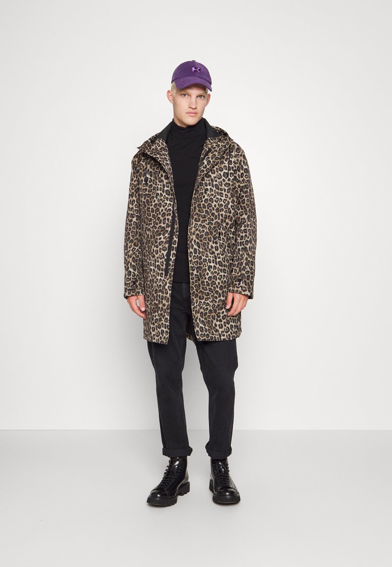 THE KOOPLES UNISEX - Parka - Gold-coloured/black