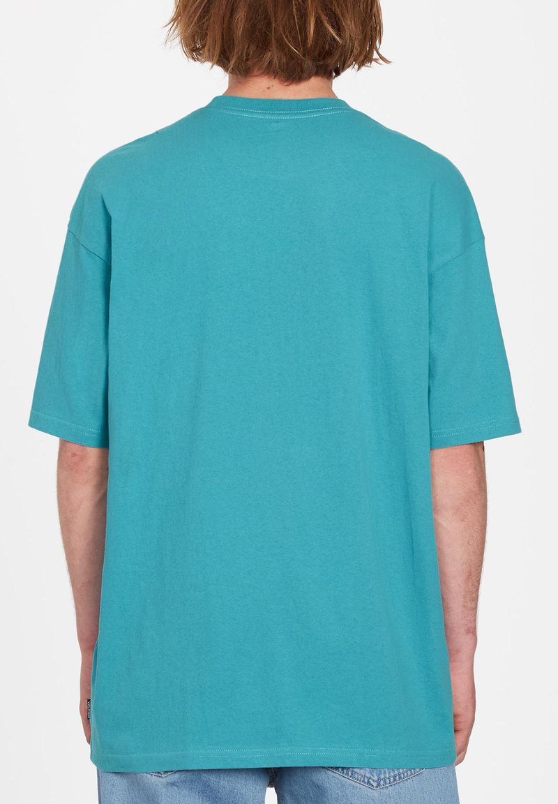 Volcom FA TODD BRATRUD - T-Shirt Print - Temple Teal