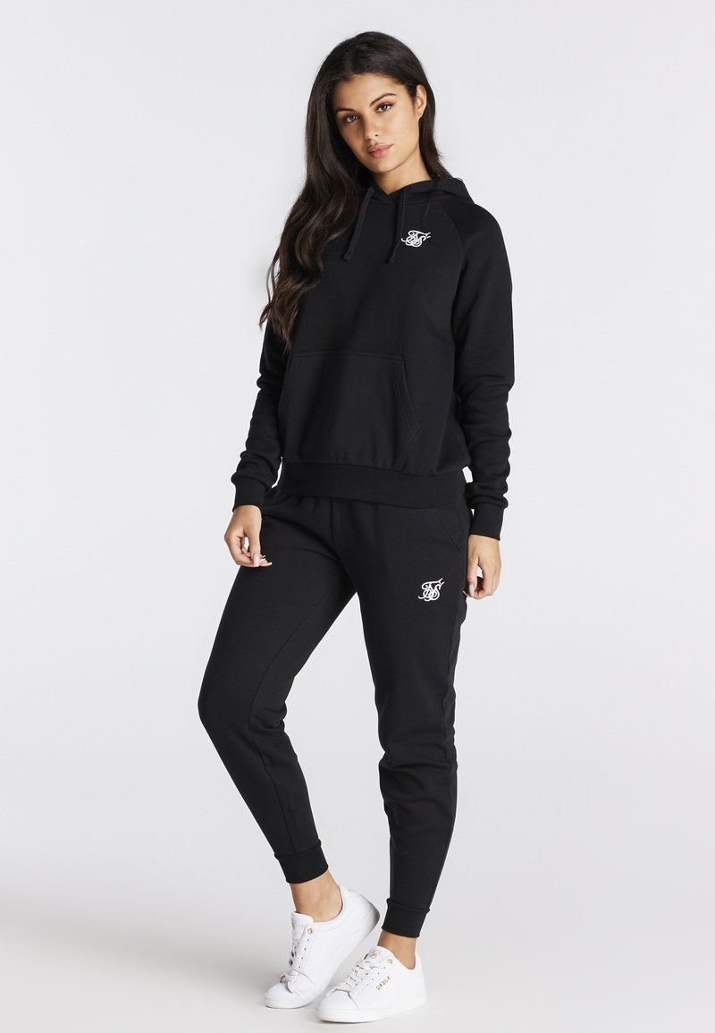  SIKSILK OVERHEAD HOODIE - Kapuzenpullover - Black