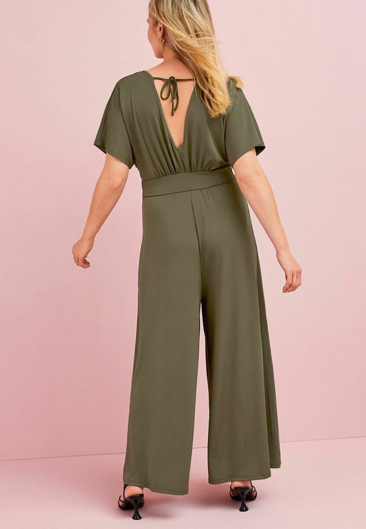 Next MATERNITY SLINKY - Jumpsuit - Khaki Green
