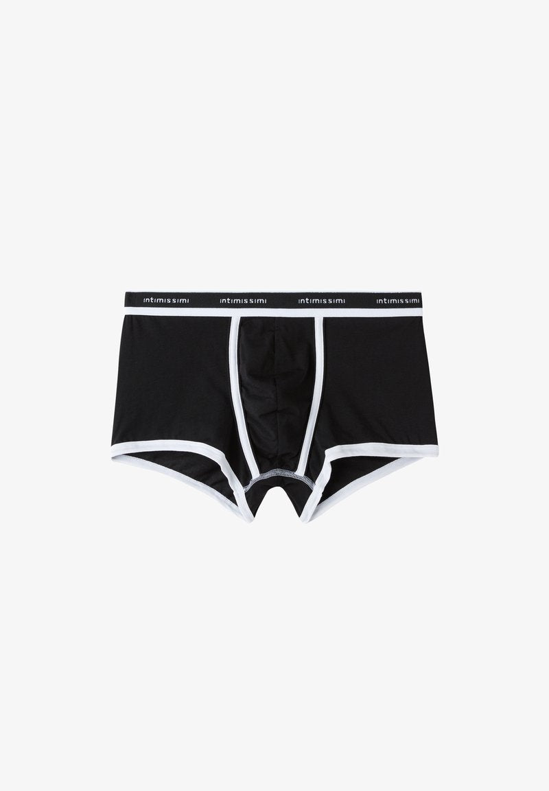 Intimissimi AUS SUPIMA® NATURAL FRESH MIT LOGO - Boxershorts - 0j Blu Notte Grigio Mel Chiaro