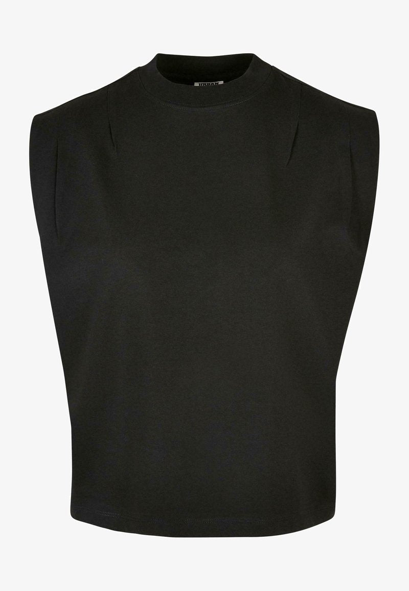 URBAN CLASSICS ORGNAIC HEAVY SHOULDER - Top - Black