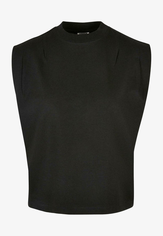 URBAN CLASSICS ORGNAIC HEAVY SHOULDER - Top - Black