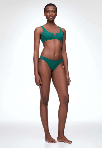 Oysho WITH NOTCH - Bikini-Top - Evergreen
