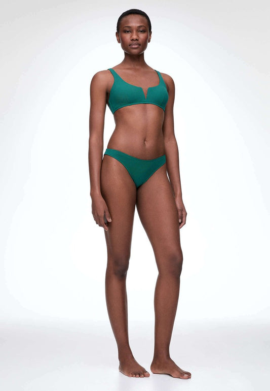 Oysho WITH NOTCH - Bikini-Top - Evergreen