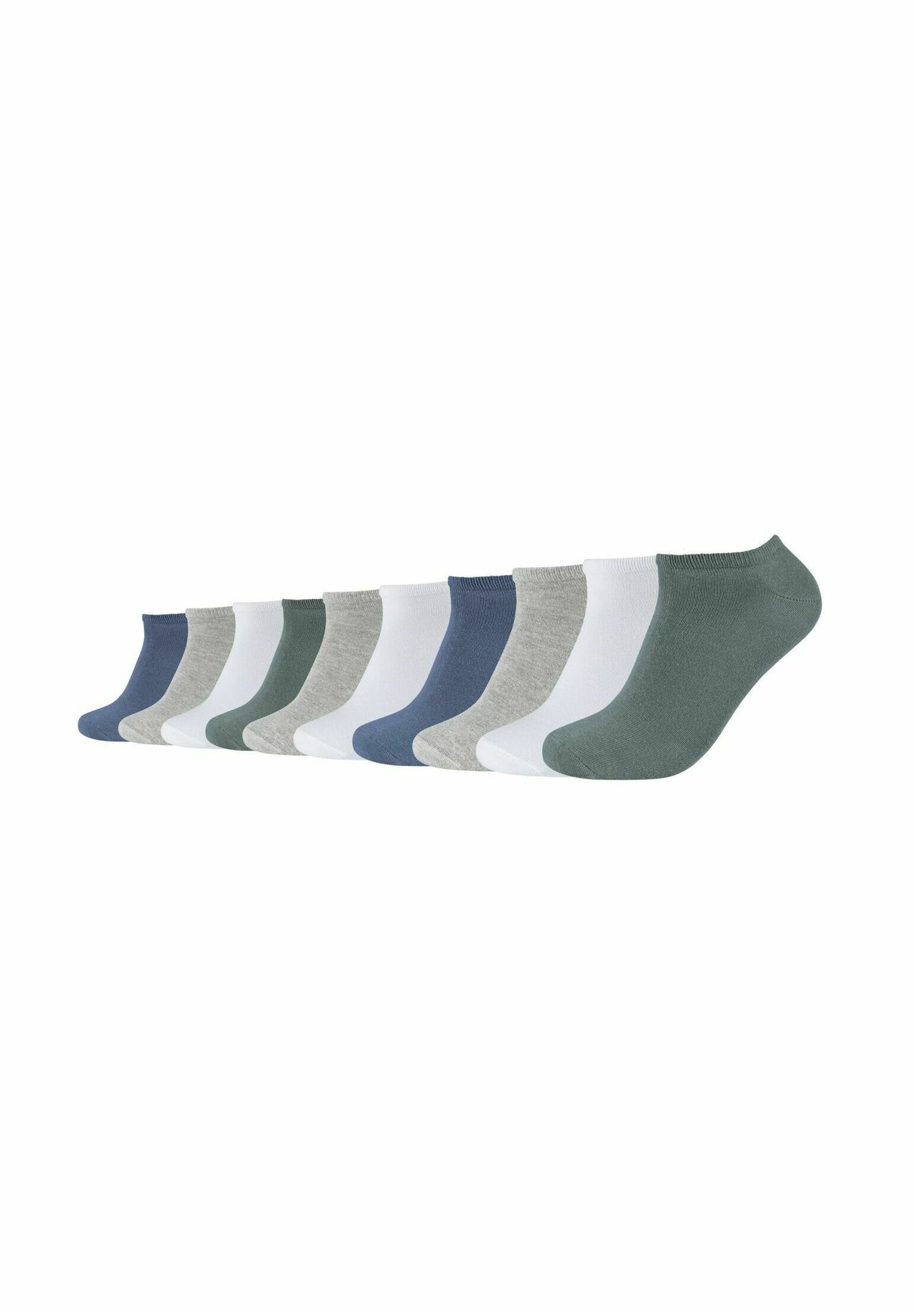S.Oliver 10 PACK SNEAKER - Socks - Black