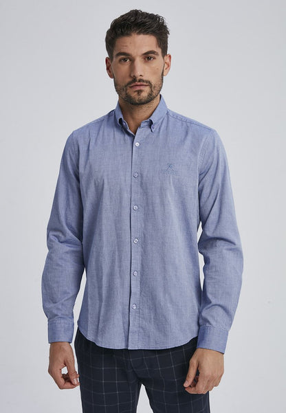  MORIES - Hemd - Navy