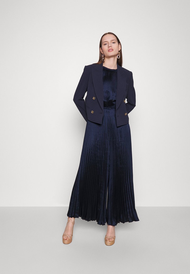 MICHAEL Michael Kors CHAIN HALTER - Jumpsuit - Midnightblue