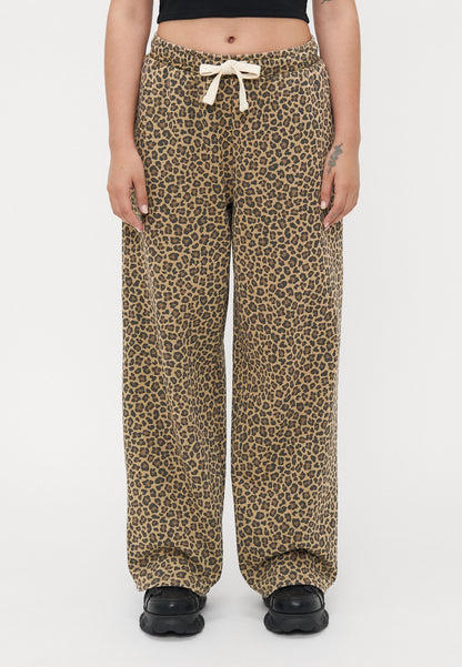 ONLY Petite ONLLEO PANTS - Trousers - Travertine