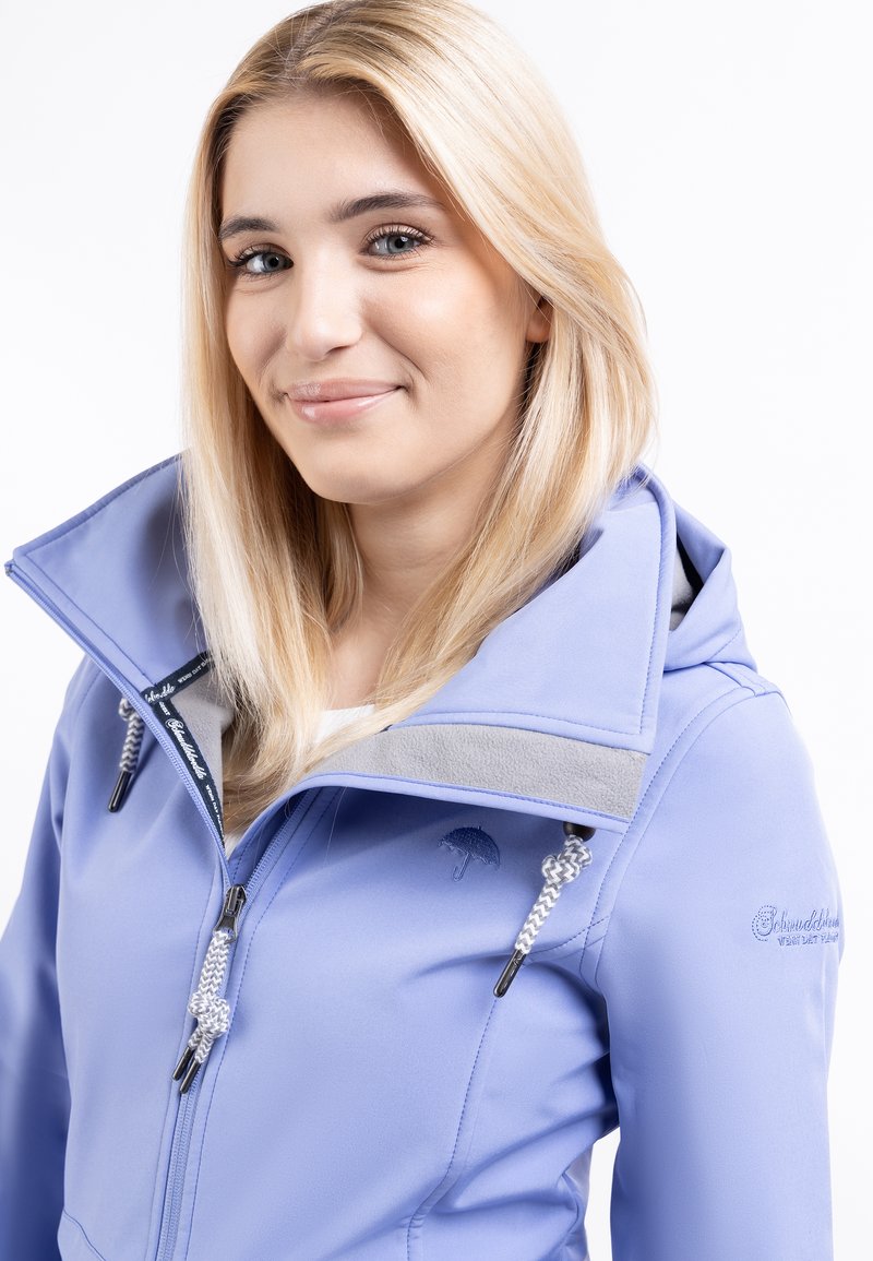 Schmuddelwedda Parka - Violettblau