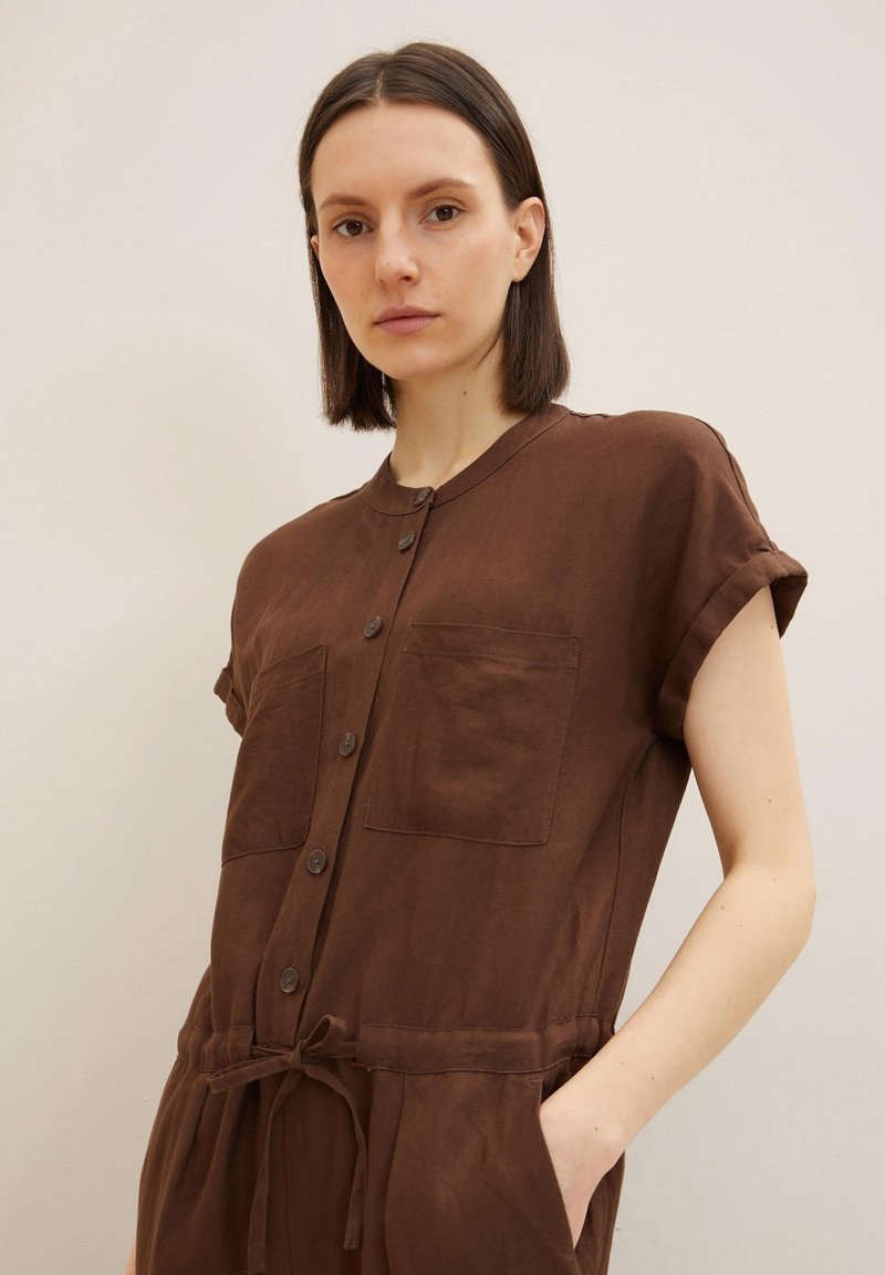 Tom Tailor Jumpsuit - Chocolate Brown