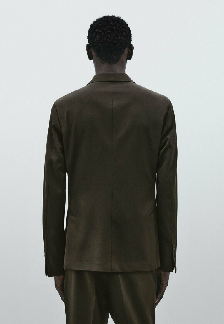Massimo Dutti STUDIO - TECHNICAL - Anzugsakko - Khaki