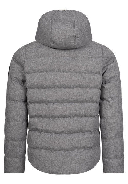 BRAVE SOUL Winterjacke - Grau Meliert