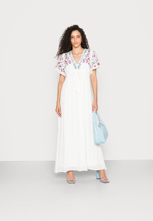  YASCHELLA DRESS - Maxikleid - Star White