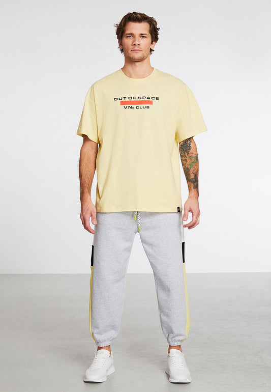  EXPLORE - T-Shirt Print - Yellow