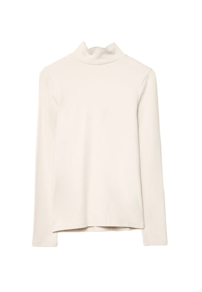 Stradivarius BASIC HIGH NECK - Long Sleeved Top - Green
