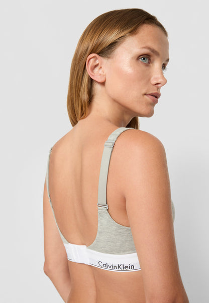 CALVIN KLEIN UNDERWEAR LIFT BRALETTE ICON - Push-up Bra - Grey Heather