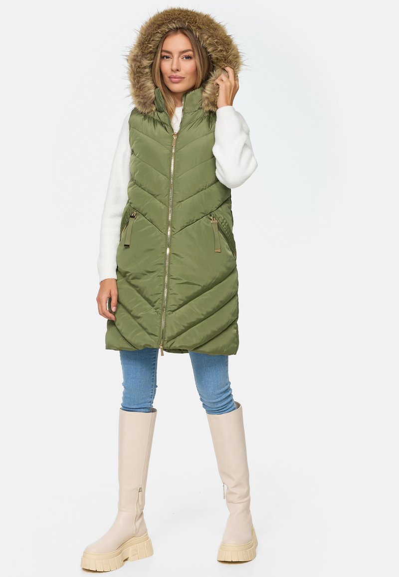 Threadbare PIRE PREMIUM - Weste - Khaki