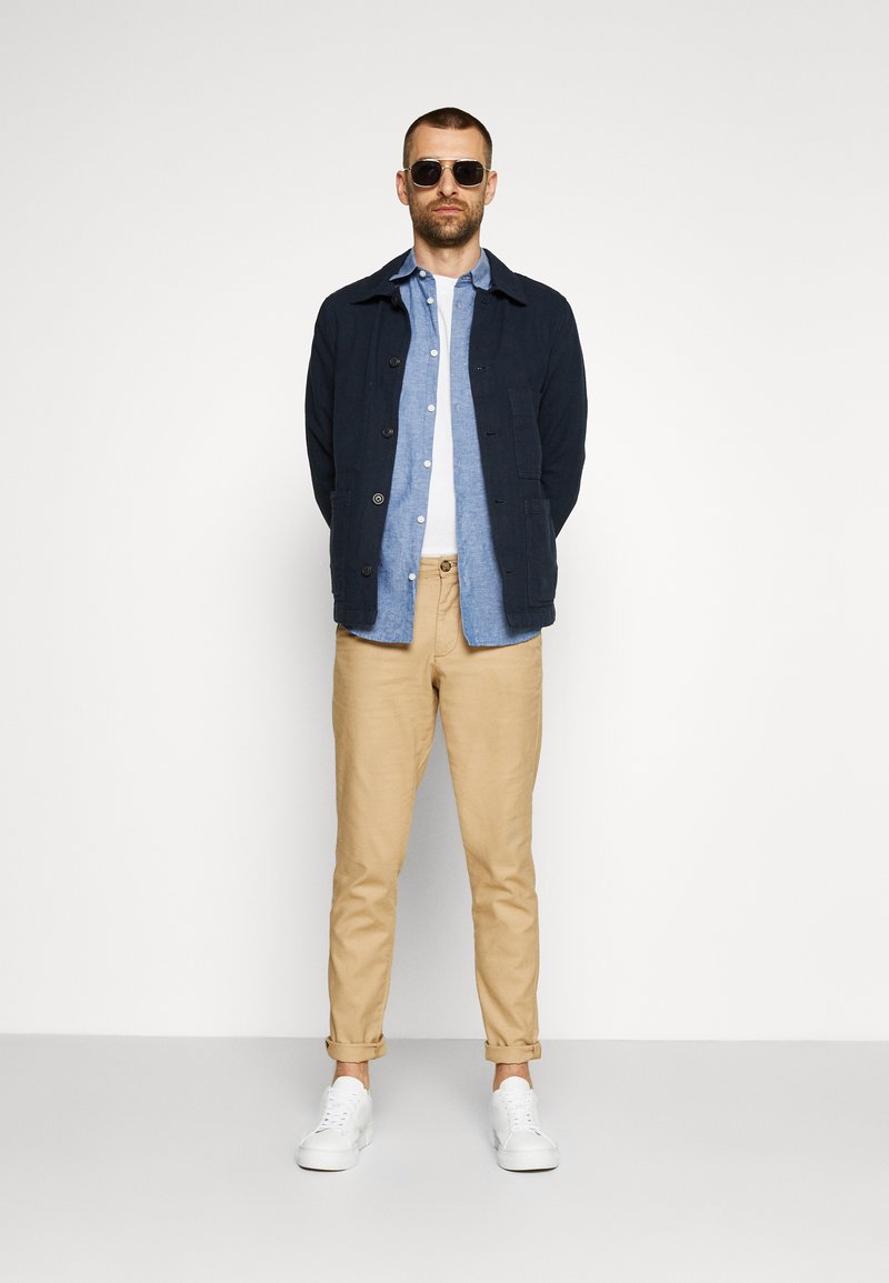 Selected Homme SLHSLIMNEW - Hemd - Medium Blue Denim