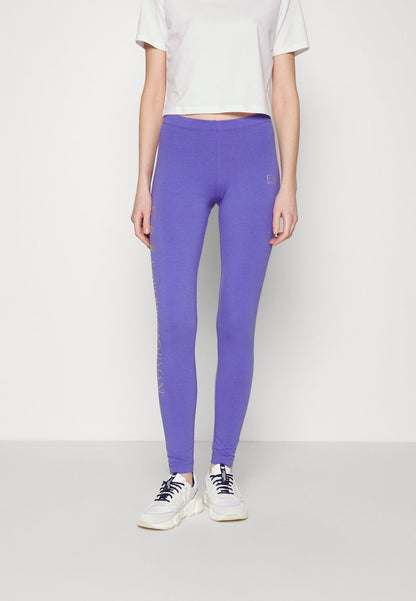 EA7 Emporio Armani Leggings - Hosen - Blue/white