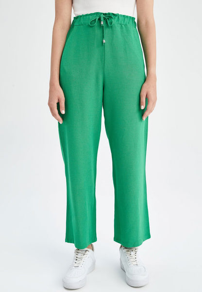 DeFacto Stoffhose - Green