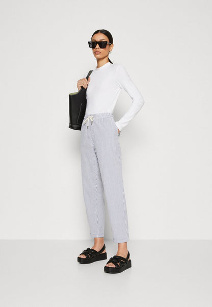 ESPRIT SEERSUCKER - Jogginghose - Navy