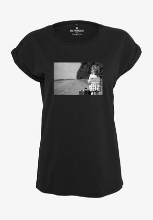  CLASSIC ROLL UP HELLOFRI - T-Shirt Print - Black