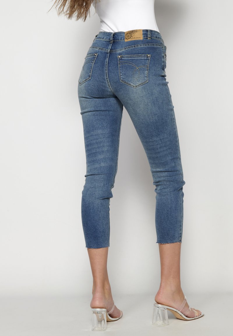 Koroshi Jeans Skinny Fit - Azul Osc Dark Blue