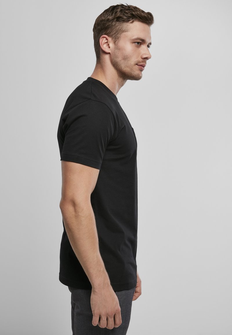 URBAN CLASSICS ORGANIC COTTON BASIC POCKET TEE - T-Shirt Basic - Schwarz