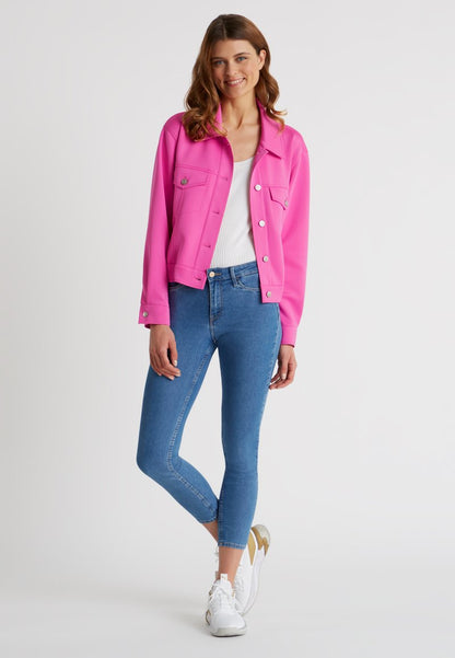 MILESTONE MSBAMBU - Jeansjacke - Fuchsia