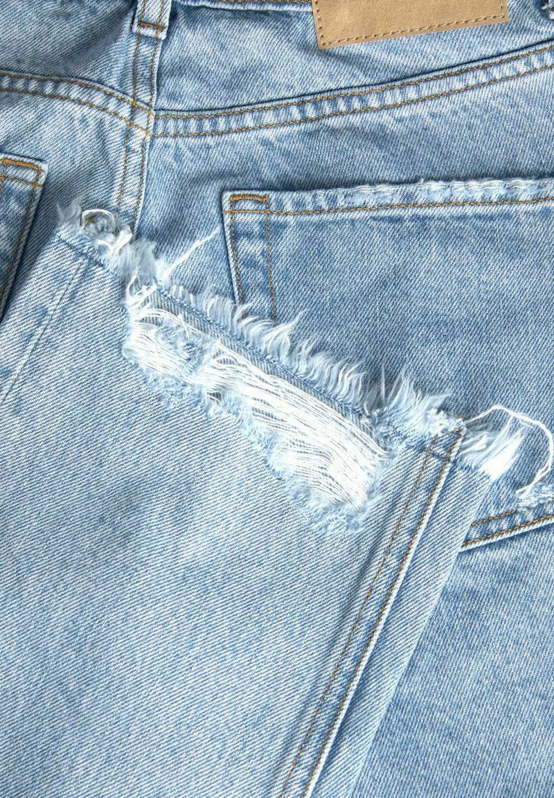 JJXX JXSEOUL MW RR - Jeans Straight Leg - Medium Blue Denim
