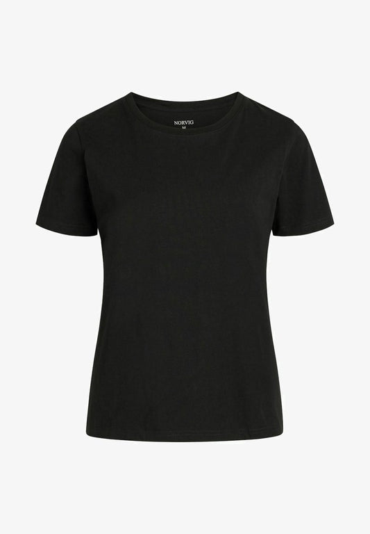  O NECK STRETCH - T-Shirt Basic - Black