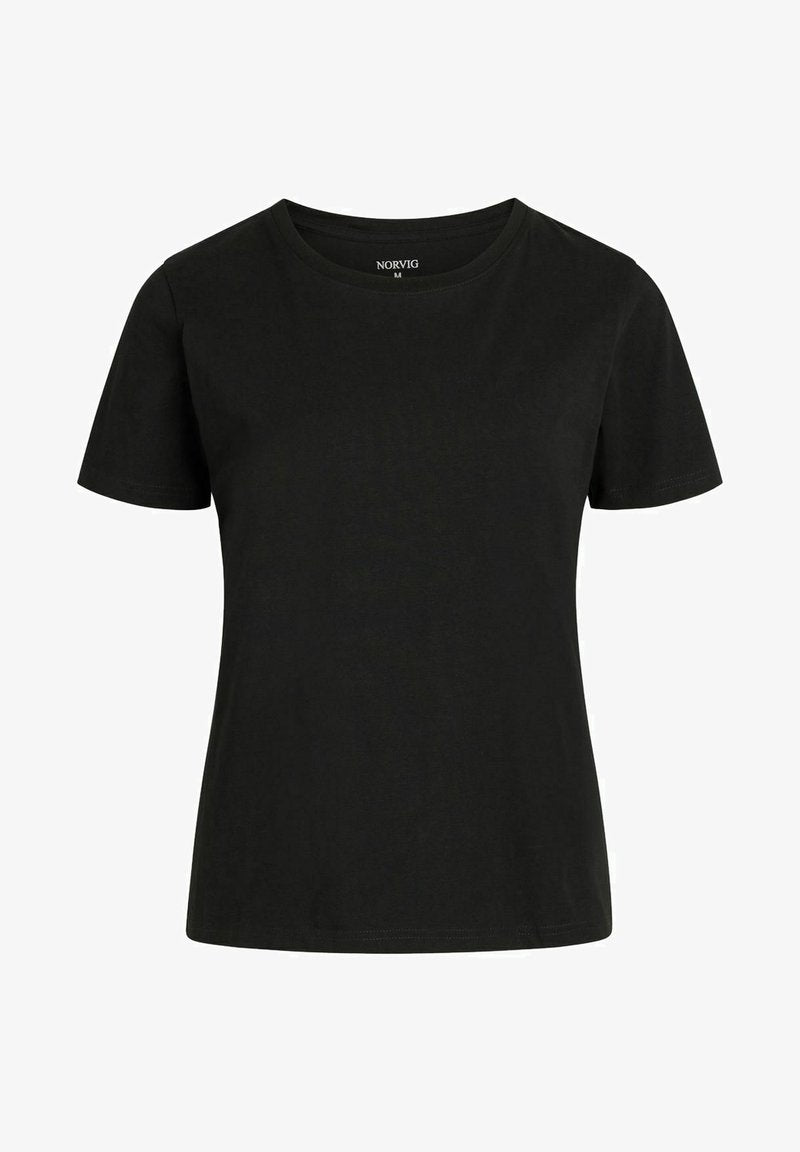  O NECK STRETCH - T-Shirt Basic - Black
