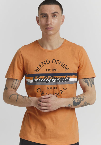 Blend BHADAMUS - T-Shirt Print - Dusty Orange