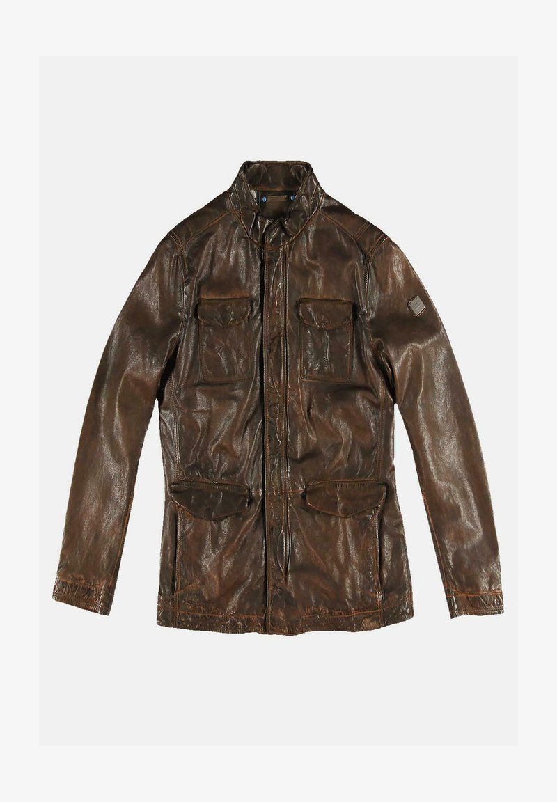  Lederjacke - Braun