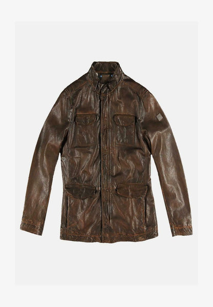  Lederjacke - Braun