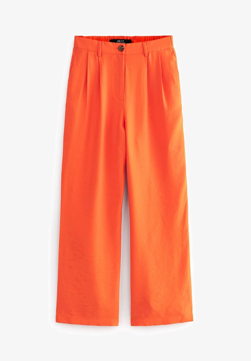 Next TAILORED WIDE LEG - Stoffhose - Orange
