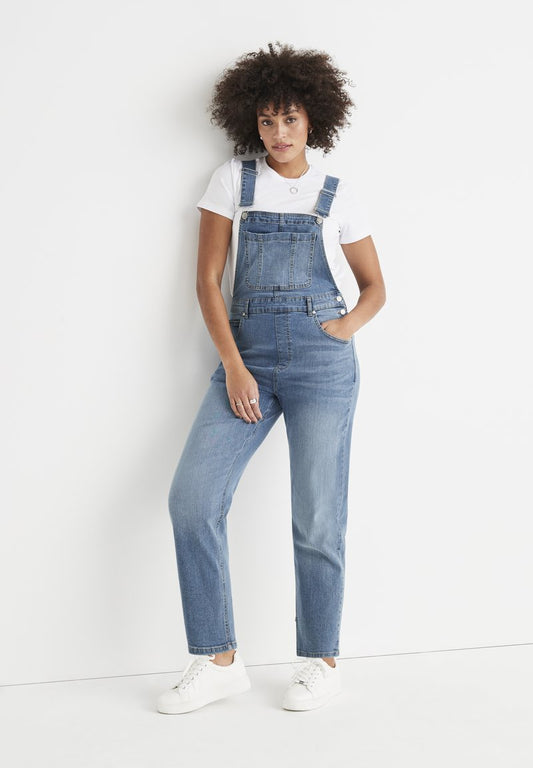  Latzhose - Light Blue Denim