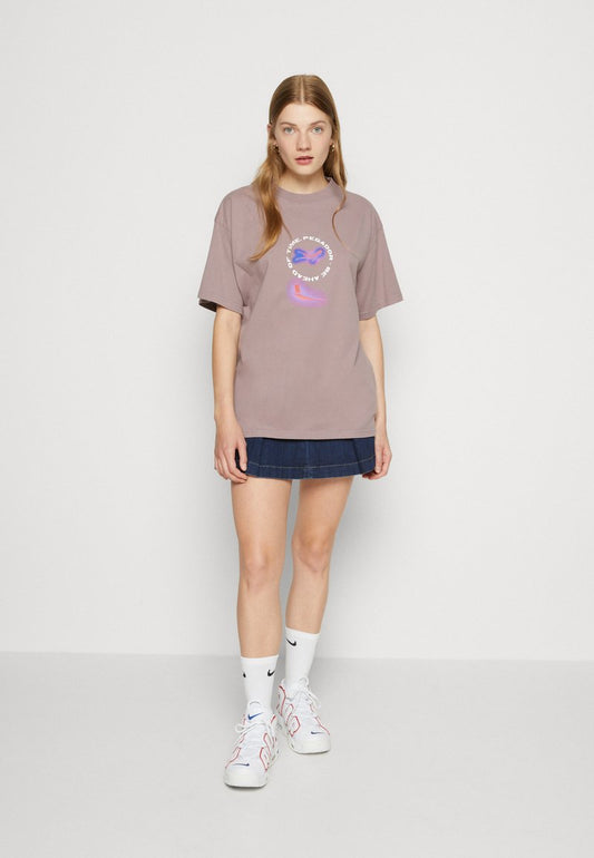 Pegador LERUM OVERSIZED TEE - T-Shirt Print - Washed Future Violet