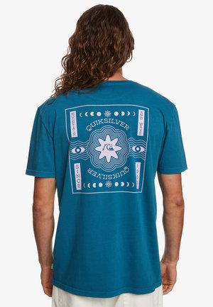 Quiksilver INTERNATIONAL WORLDFORCE EQYZT0 - T-Shirt Print - Bering Sea